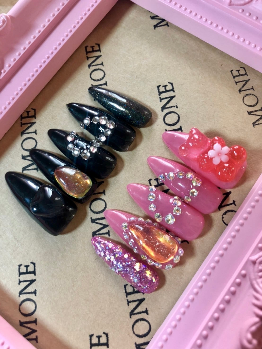 Black pink