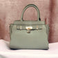 Bolsa de couro(Verde)