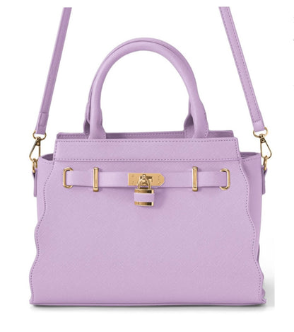 Bolsa de couro(Lilás)