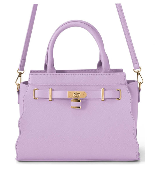 Bolsa de couro(Lilás)