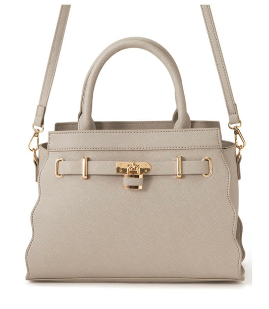 Bolsa de couro(Bege)