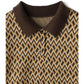 Camiseta polo(Marrom)