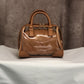 Bolsa Boston transparente com bolsa acolchoada 2 maneiras de uso(Laranja)