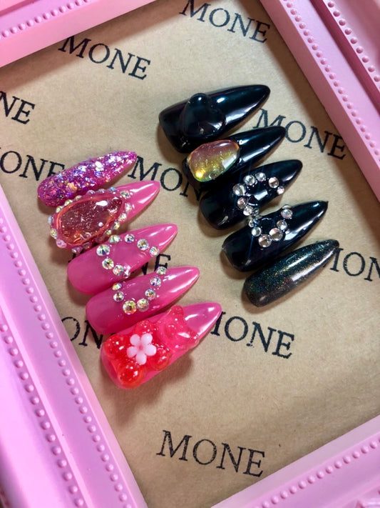 Black pink