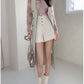 Vestido trench regata com cinto(Verde)