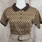 Camiseta polo(Marrom)