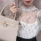 Bolsa de couro(Bege)
