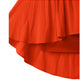 Saia sereia plissada(Vermelho)