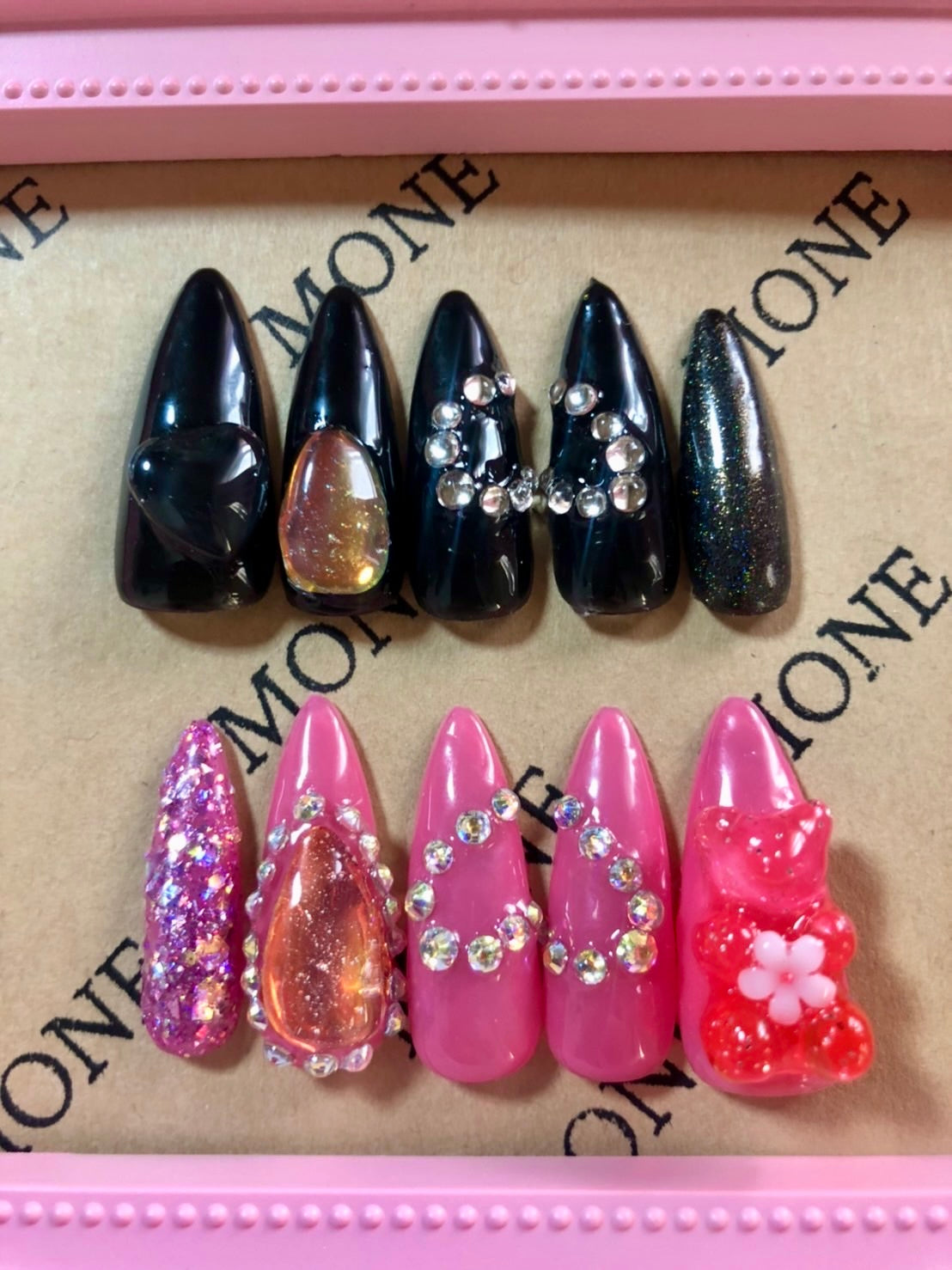 Black pink