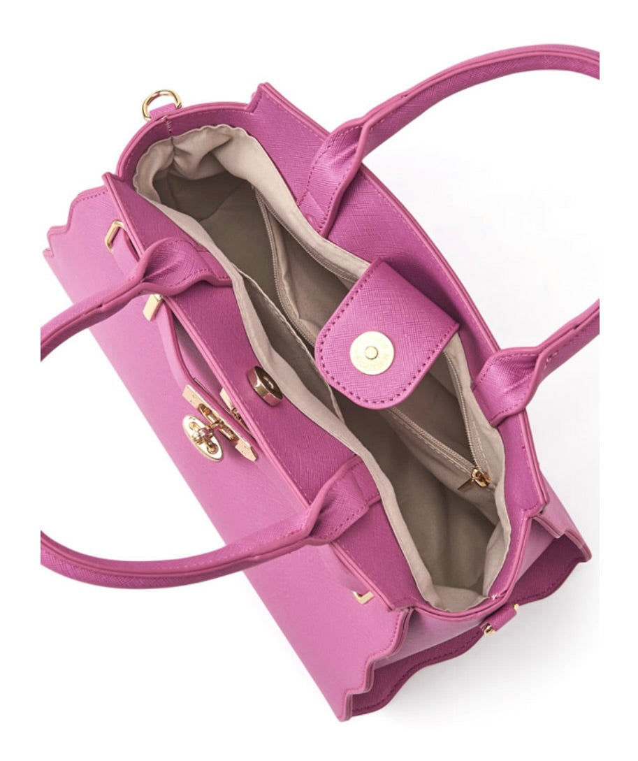 Bolsa de couro(Bege)